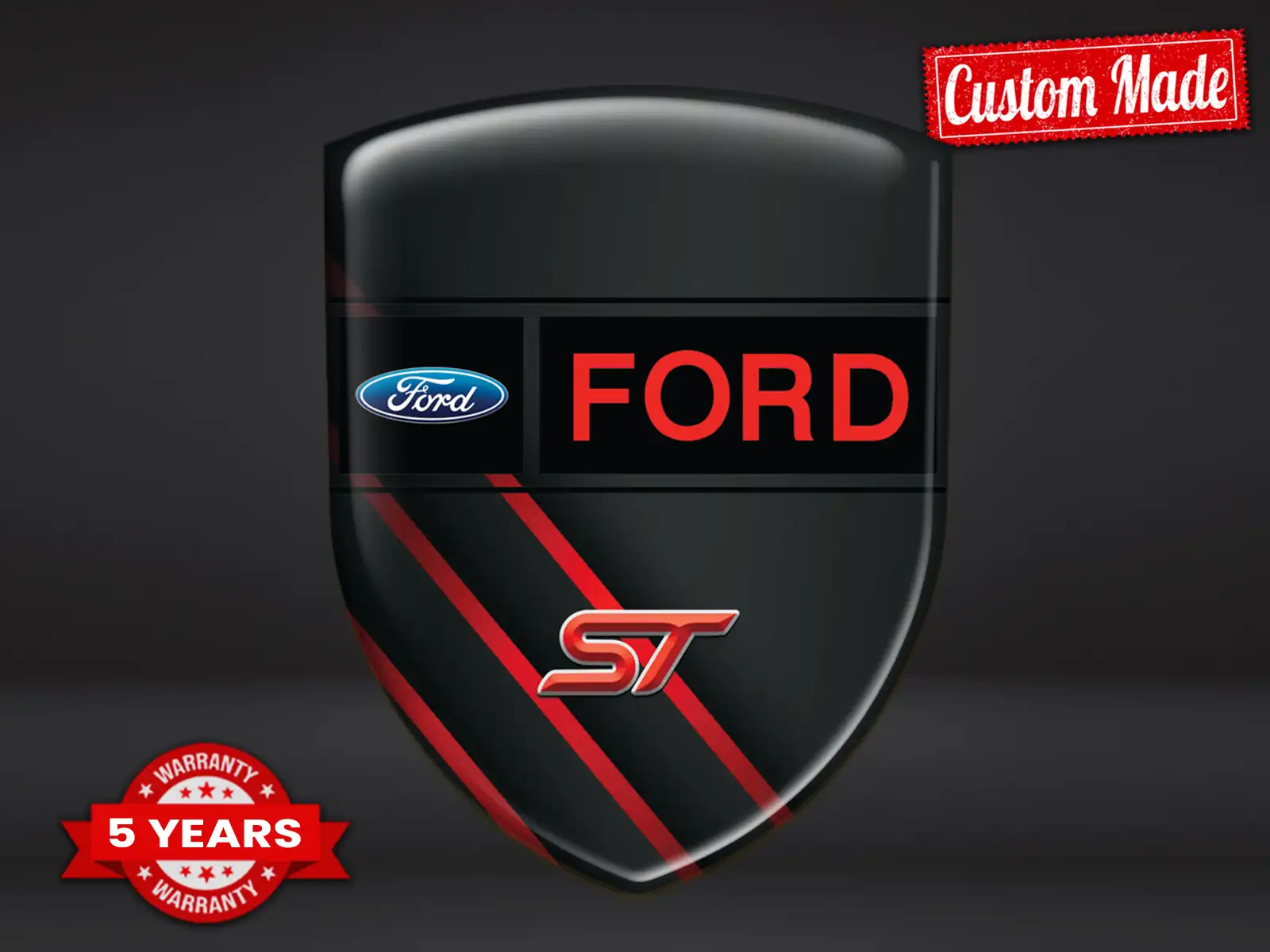 Ford Motorhaubenaufkleber Max Robust Modern Pro Stilvoll
